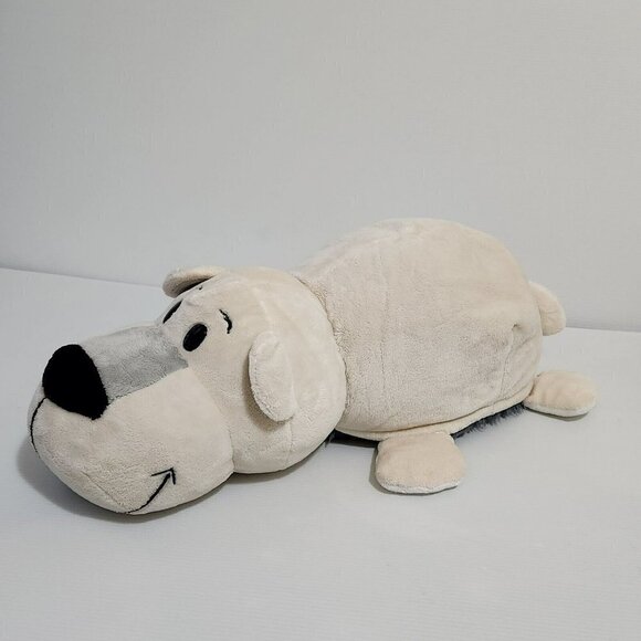 Flip A Zoo Asher Husky & Poppi Polar Bear Plush 18" Stuffed Reversible Plush Toy - Picture 9 of 13